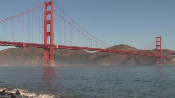 Golden Gate Bridge San Francisco — Stockvideo