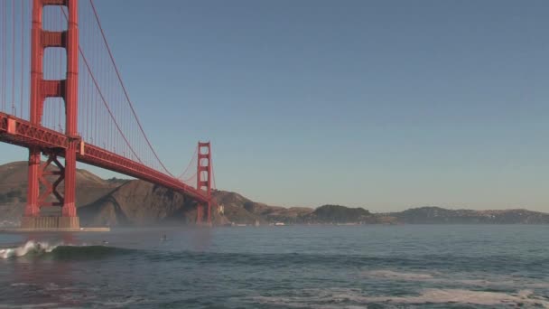 Most Golden Gate San Francisco — Wideo stockowe