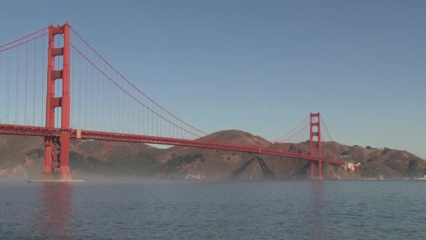 Most Golden Gate San Francisco — Wideo stockowe