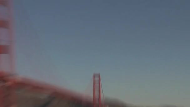 Golden Gate Bridge San Franciscu — Stock video