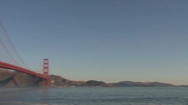 Goldene Torbrücke San Francisco — Stockvideo