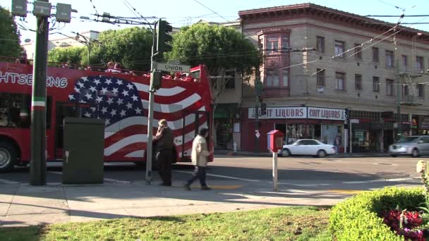 North Beach San Francisco — Stock Video