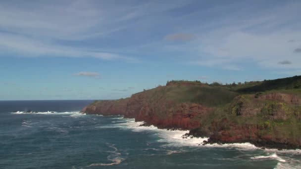 Coast Maui Hawaii — Stock Video