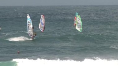 Maui, Hawaii 'de rüzgar sörfü