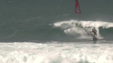 Maui, Hawaii 'de rüzgar sörfü