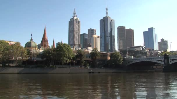 Melbourne City Australii — Wideo stockowe