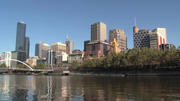 Melbourne City Ausztráliában — Stock videók