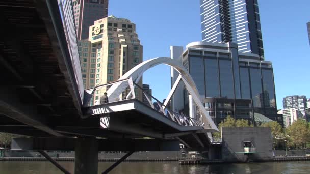 Мельбурн Сити Австралии — стоковое видео