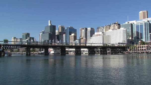 Sydney Downtown Sydney Australië — Stockvideo