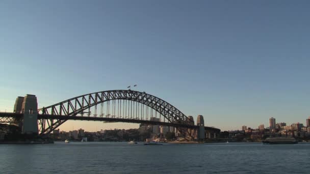 Sydney Harbour Bridge Australia — Wideo stockowe