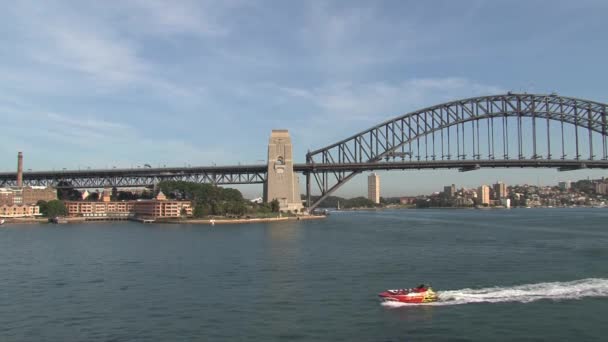 Sydney Harbour Bridge Australien — Stockvideo