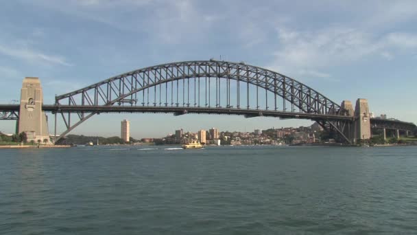 Sydney Harbour Bridge Australia — Stock Video