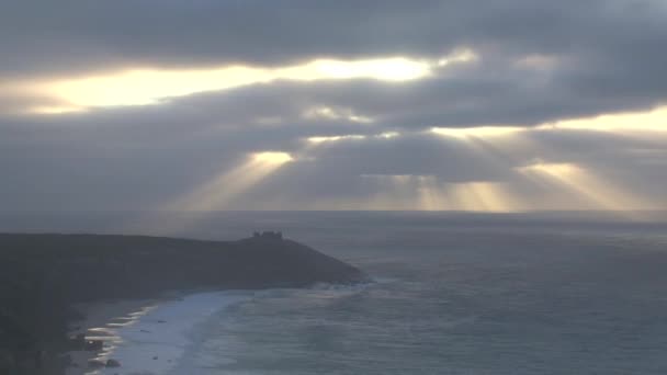 Timelapse Rocheux Remarquable Sur Île Kangourou Australie — Video