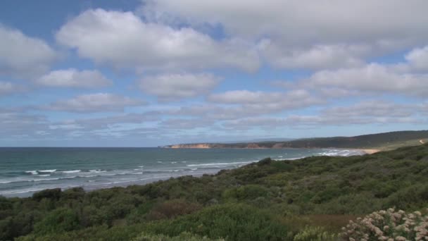 Gran Costa Marítima Victoria Australia — Vídeos de Stock