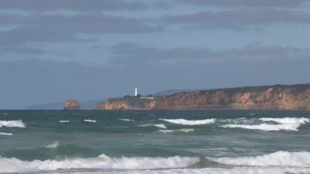 Velké Pobřeží Oceánu Victoria Austrálie — Stock video