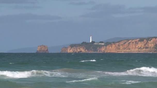 Velké Pobřeží Oceánu Victoria Austrálie — Stock video