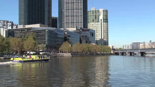 Melbourne Panorama Australii — Wideo stockowe