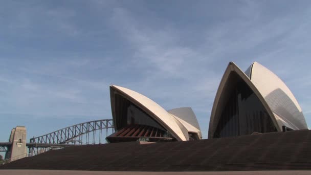 Sydneys Operahus Australien — Stockvideo