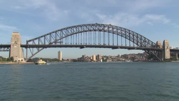 Sydney Harbour Bridge Australia — Stock Video