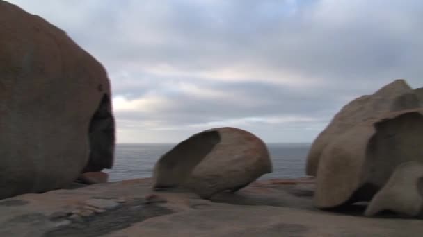 Remarkable Rocks Kangaroo Island Australia — Stock Video