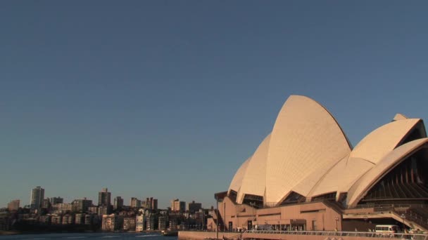 Sydney Opera House Austrálii — Stock video