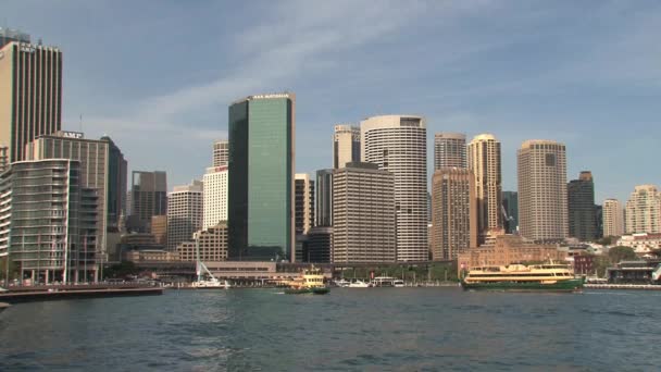 Sydney Skyline Australië — Stockvideo