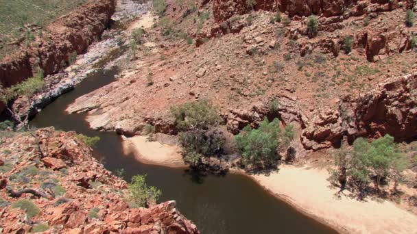 Macdonnell Ranges Australian Outback — стокове відео