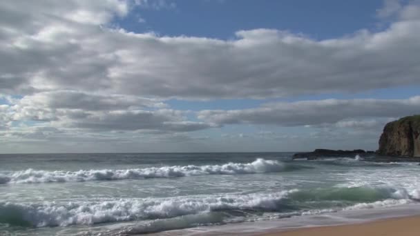 Миль Пляжа Австралии — стоковое видео