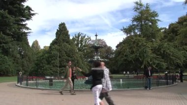 2010 depreminden önceki şehir Christchurch, Güney Adası, Yeni Zelanda