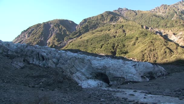 Fox Glaciärer Södra Nya Zeeland — Stockvideo