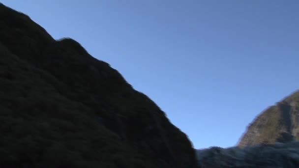 Южный Остров Фокс Новая Зеландия — стоковое видео