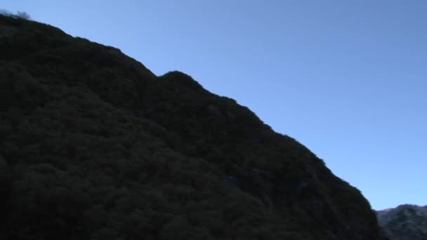 Южный Остров Фокс Новая Зеландия — стоковое видео