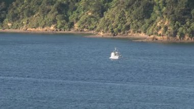 Picton bölgesinde tekne, uzaklaşma