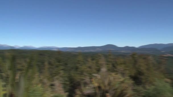 Hope Saddle Lookout New Zealand — Stock Video