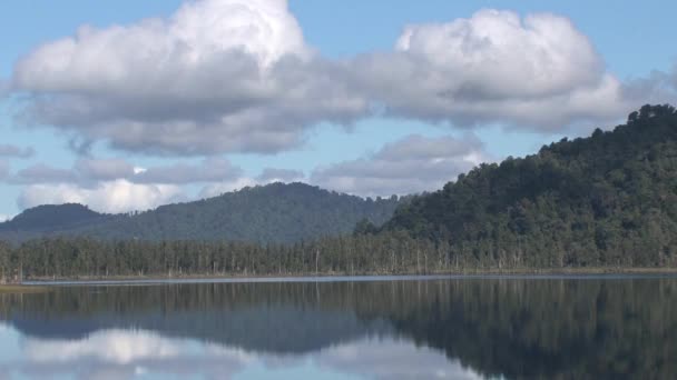 Lac lanthe dans l'île du Sud, Nouvelle-Zélande