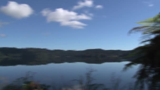 Lago Lanthe Southern Island Nova Zelândia — Vídeo de Stock