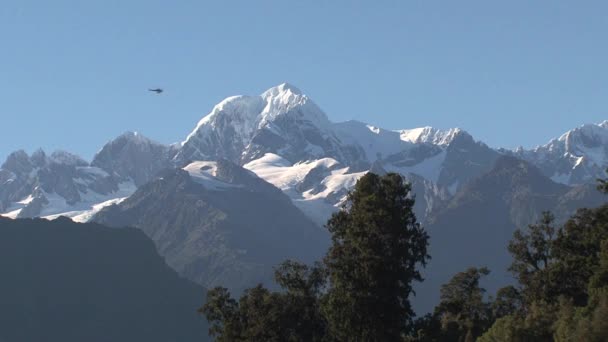 Lago Matheson Nuova Zelanda — Video Stock