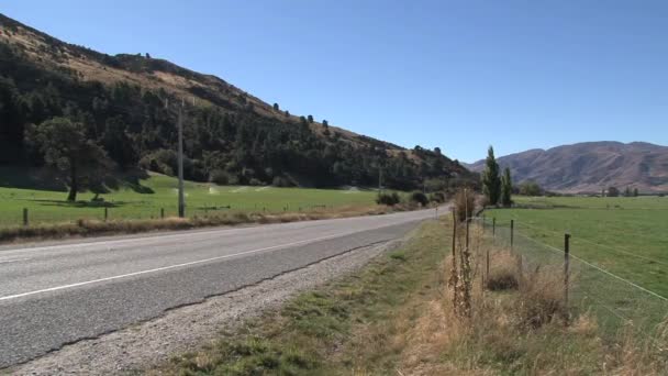 Toerisme Nieuw Zeeland Southern Island Nieuw Zeeland — Stockvideo