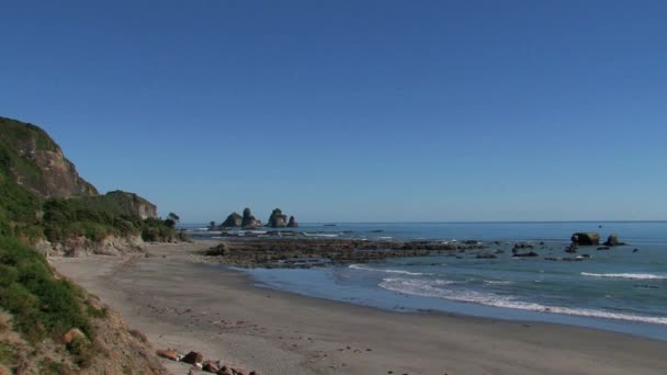 西海岸岛新西兰南部 — 图库视频影像