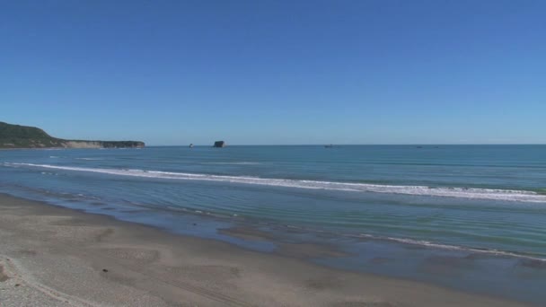Batı Yakası Güney Adası Yeni Zelanda — Stok video