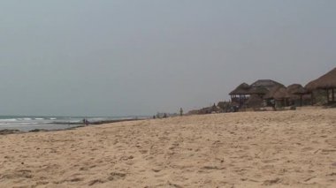 Accra Gana plajı.