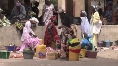 Senegal 'deki yerel pazar