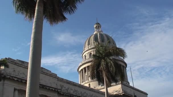 Capitolio Havana Cuba — Stock Video