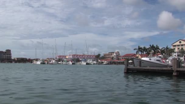 Oranjestad Aruba Île Dans Les Caraïbes — Video