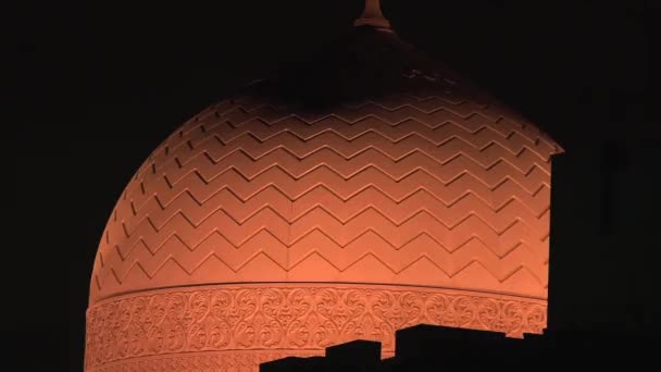 Moschee Dubai Vereinigte Arabische Emirate — Stockvideo