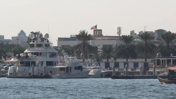 Порт Дубай Єднані Арабські Емірати — стокове відео