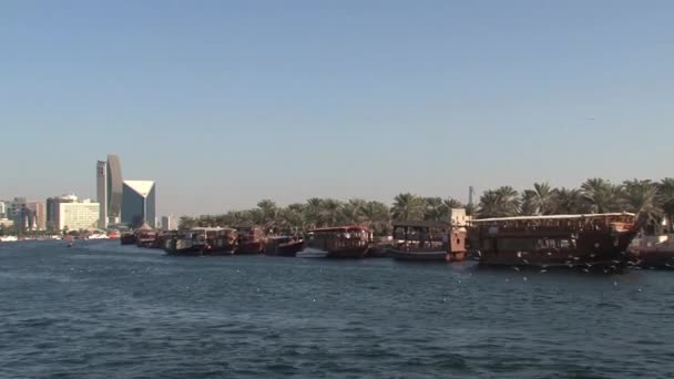 Sunset Road Dubai Emiratos Árabes Unidos — Vídeo de stock