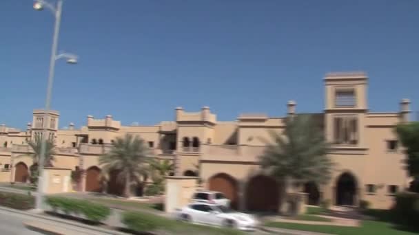Автобусный Тур Дубай Объединенные Арабские Эмираты — стоковое видео