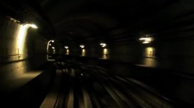 Dubai Birleşik Arap Emirlikleri 'nde gökyüzü treni