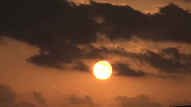 Sunset Time Lapse Dubai — Stock Video